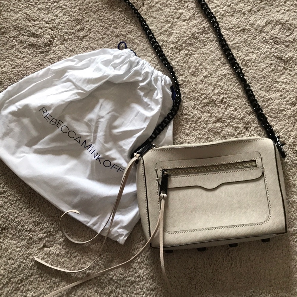 Rebecca Minkoff beige crossbody